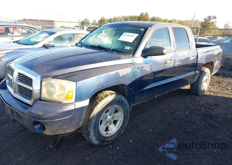 2007 Dodge Dakota Slt from USA, damaged, VIN 1D7HE48K67S107608